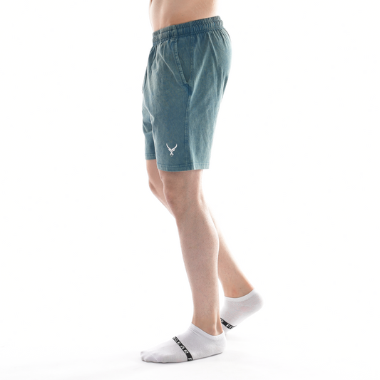 Stone Wash Lifting Shorts