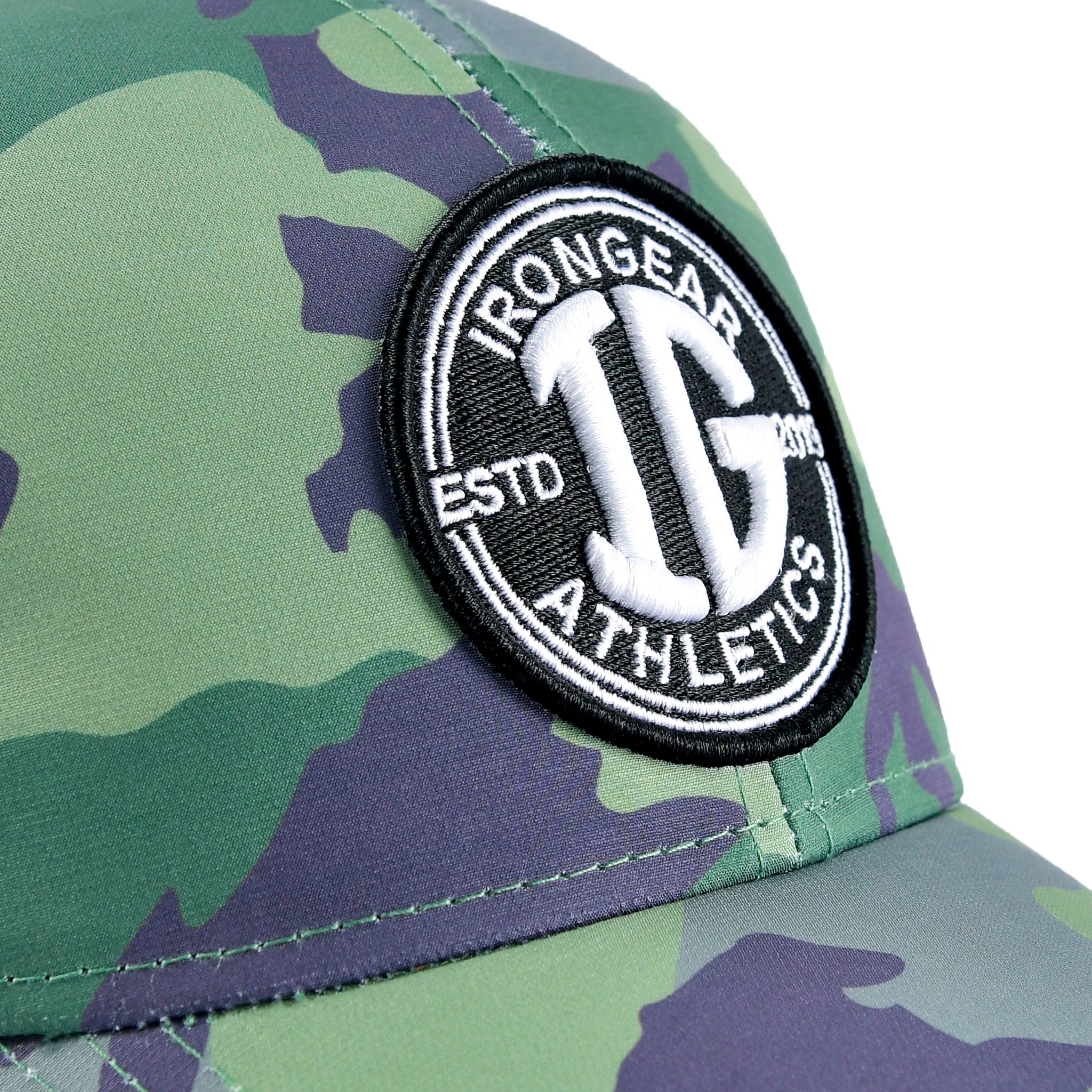 Camo Emblem Sports Cap