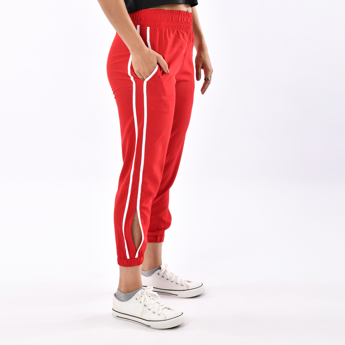 Side Slit jogger pants