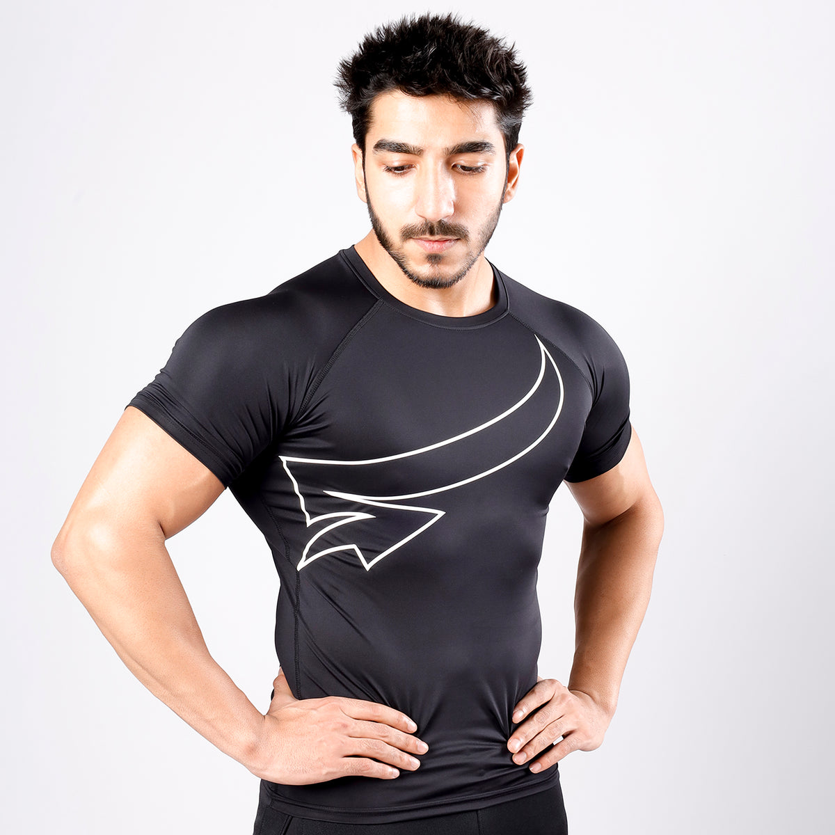 ICONIC COMPRESSION Short Sleeve Tee